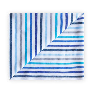 
                
                    Cargar imagen en el visor de la galería, blue, grey and white large beach towel above
                
            